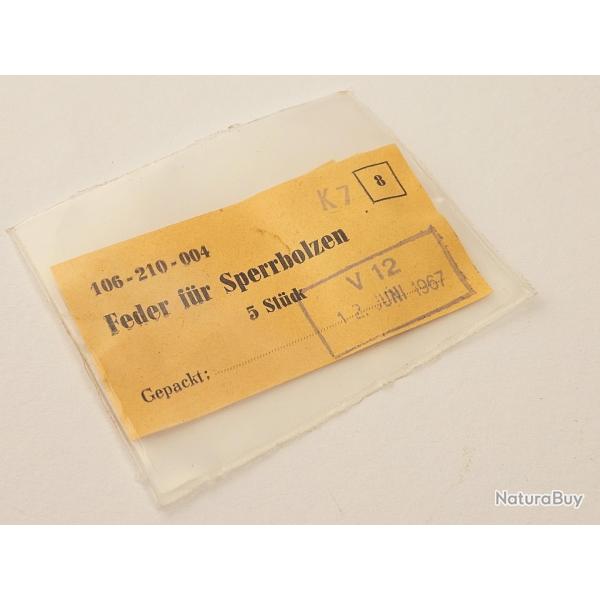 5x Ressort pour goupille de verrouillage pour AK74 Emball� � l'origine