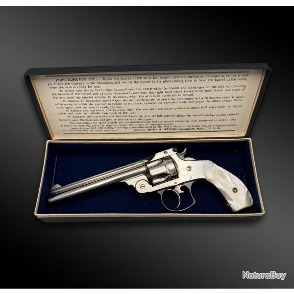 REVOLVER Smith & Wesson DA 38, second model - Etats-Unis - 1880-1884