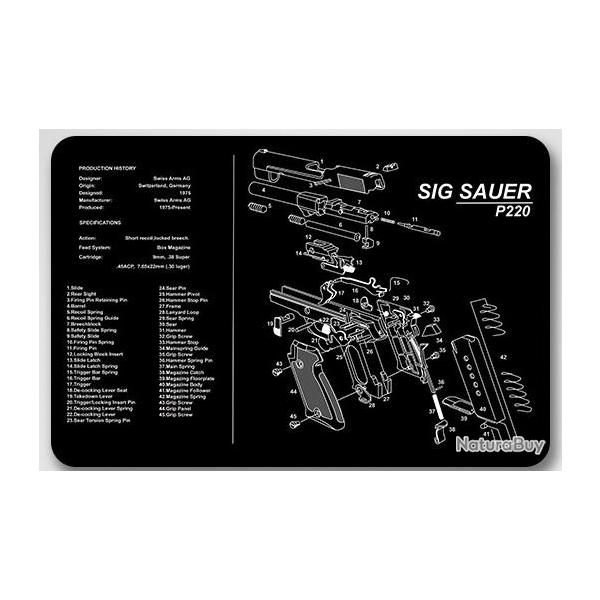 Tapis de nettoyage SIG SAUER P220 (1)