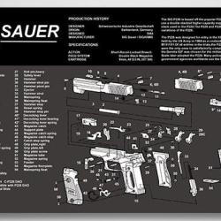 Tapis de nettoyage SIG SAUER P226 (1)