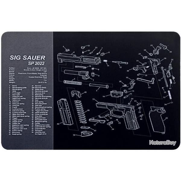 Tapis de nettoyage SIG SAUER SP 2022 (1)