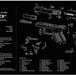 Tapis de nettoyage GLOCK 42-43 (1)