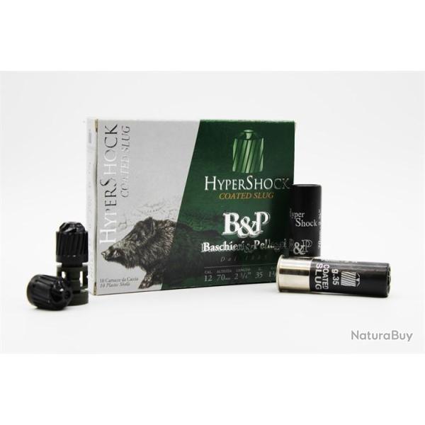 MUNITIONS BALLE Baschieri pellagri BIG GAME HYPER SHOCK CAL.12/70 35G PAR 30