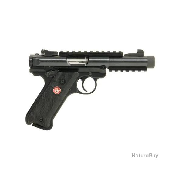 PISTOLET RUGER MARK IV TACTICAL FILETE CALIBRE 22LR BRONZE