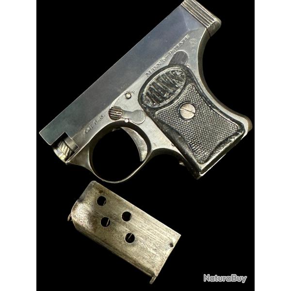 pistolet mann 1model 6-35 browning