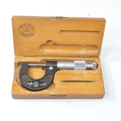 Palmer microm&egrave;tre 0-25mm ROCH PARIS. Outillage m&eacute;canique armurier tourneur fraiseur usine