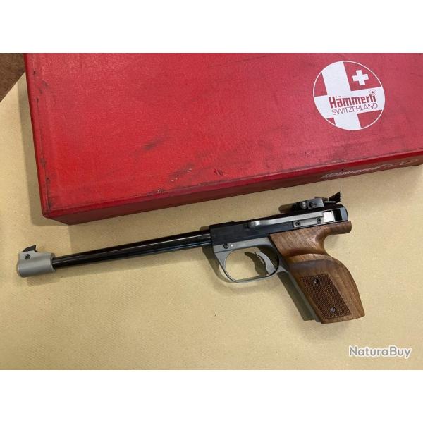 pistolet � un coup Hammerli mod. 120 calibre 22 LR Match