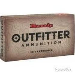 Cartouches HORNADY calibre 243Win Outfitter 80gr CX x20