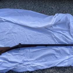 Ancien fusil de collection &agrave; poudre