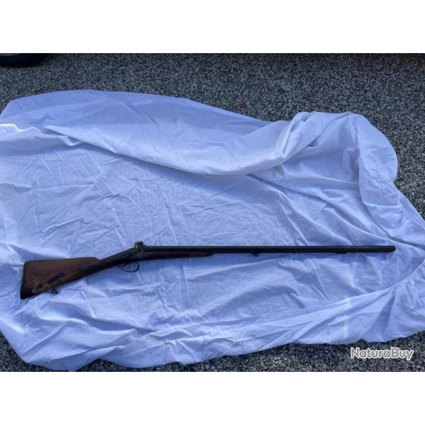 Ancien fusil de collection � poudre