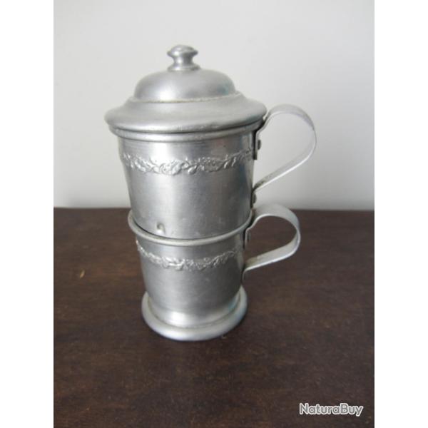 Mini cafeti�re en alu Tournus Unis 1930-1940