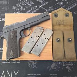 COLT 1911 U.S. ARMY - FABRICATION 1918 - AUTHENTIQUE WW1