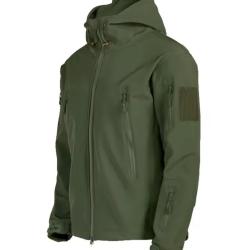 Veste de P&ecirc;che-Chasse N&eacute;oprene Vert Arm&eacute;e taille au choix
