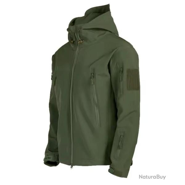 Veste de P�che-Chasse N�oprene Vert Arm�e taille au choix