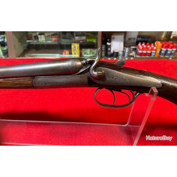 FUSIL A CHIENS  BRUN LATRIGE : CAL 16/65, PERCUSSION CENTRALE, PLATINES, CAT�GORIE D, VENTE LIBRE