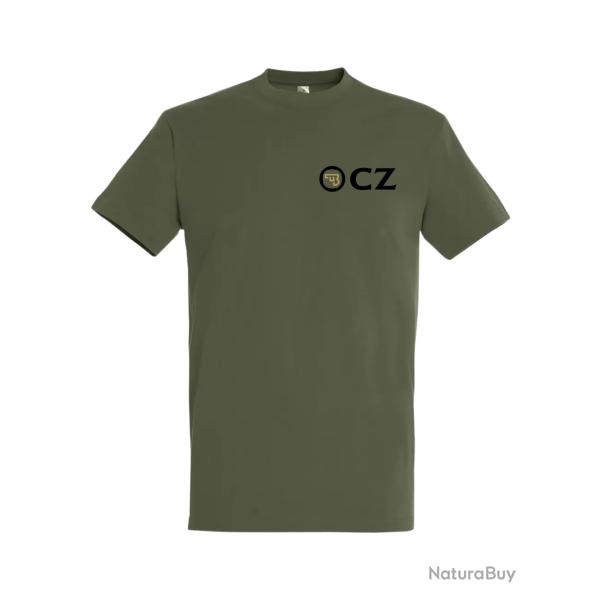 CZ T-SHIRT Personnalis� vert amr�e