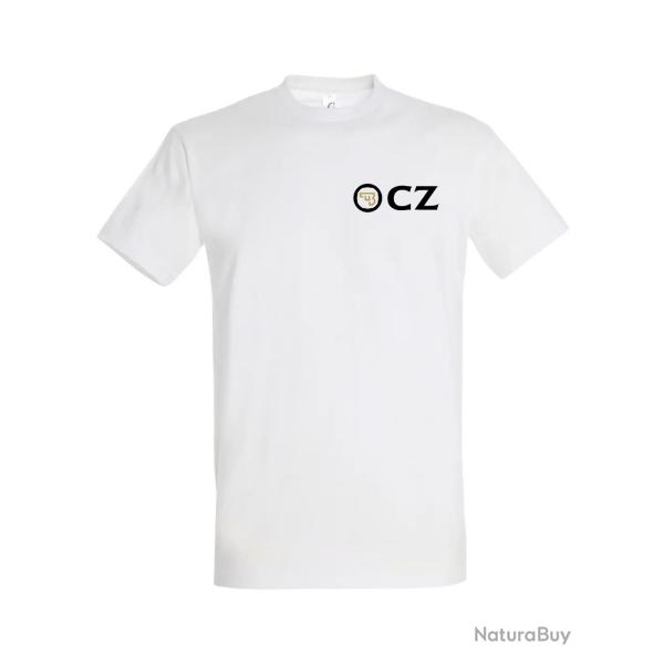 CZ T-SHIRT Personnalis� Blanc