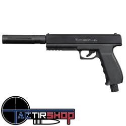 Pistolet de d&eacute;fense Vesta Defense SENTINEL C50 + Extension de Canon TACHYON-S