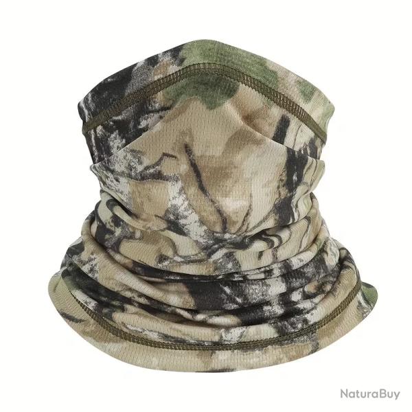 Cache-Cou Camouflage For�t Unisexe Respirant Polyester