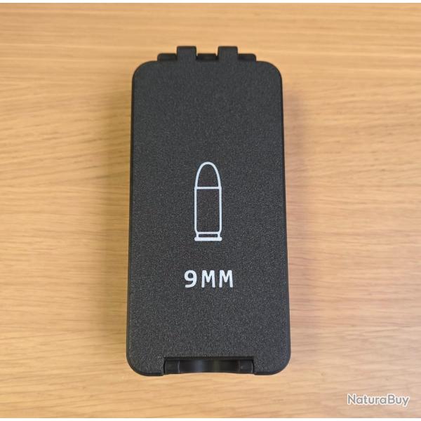 Bo�te de stockage de munitions 9x19 / 9mm Luger - 50 cartouches - empilable