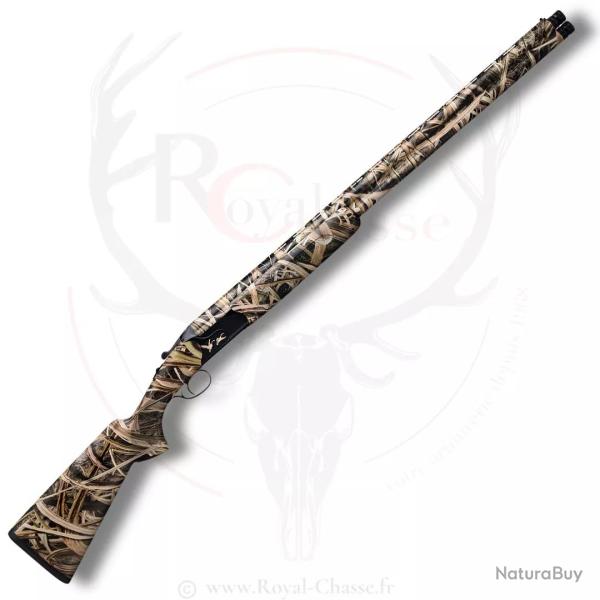 Fusil Superpos� 104A Cal. 12/76 Camo Roseaux 76cm HUGLU