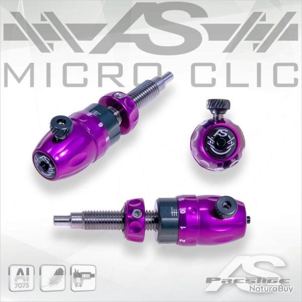 ARC SYSTEME - Berger Button Micro-Click PRESTIGE VIOLET