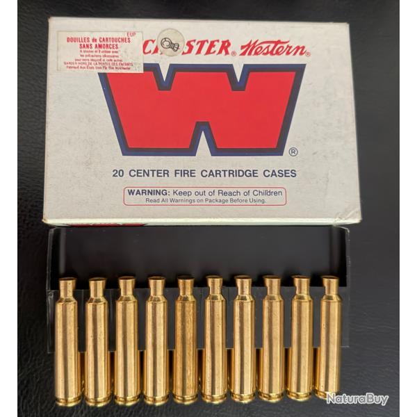 Lot de 20 �tuis neufs de marque WINCHESTER GEVELOT calibre 284-30.