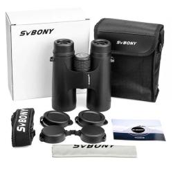 Jumelles SV40 10X42 HD Pro Puissantes *Ench&egrave;re* Longue Port&eacute;e Svbony