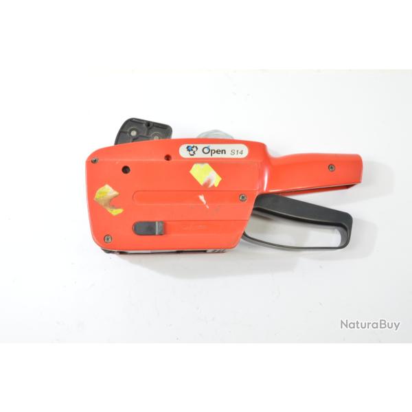 Etiqueteuse professionnelle OPEN S14 2 lignes, 8 caract�res reference et 6 caract�re prix. Commerce