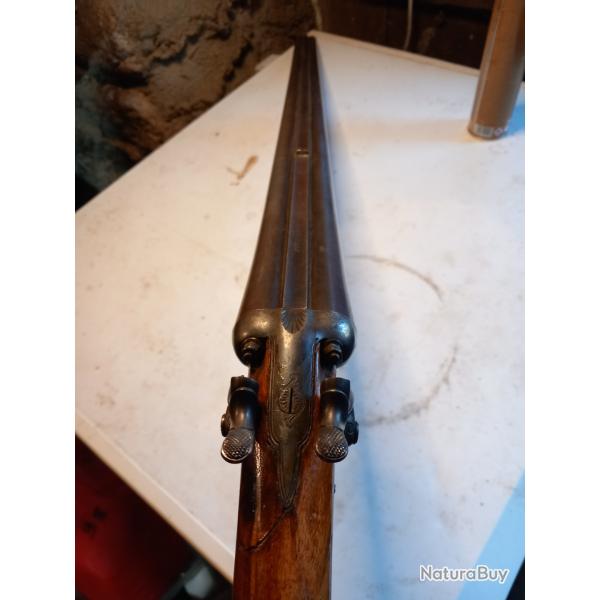 Fusils HUSQVARNA mod�le 1877, Cal 16 � chiens cat�gorie D