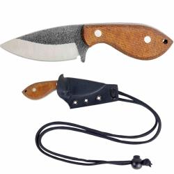 Couteau Condor Sapito Lame Acier 14C28N Manche Micarta Housse Kydex Salvador CTK82923SK