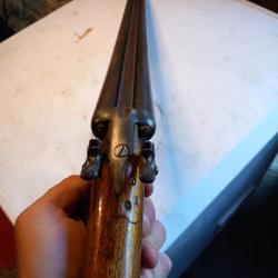 Fusils HUSQVARNA mod&egrave;le 1877, Cal 16 &agrave; chiens