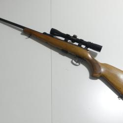 CARABINE BRNO CZ de 1984 CAL 22LR + LUNETTE
