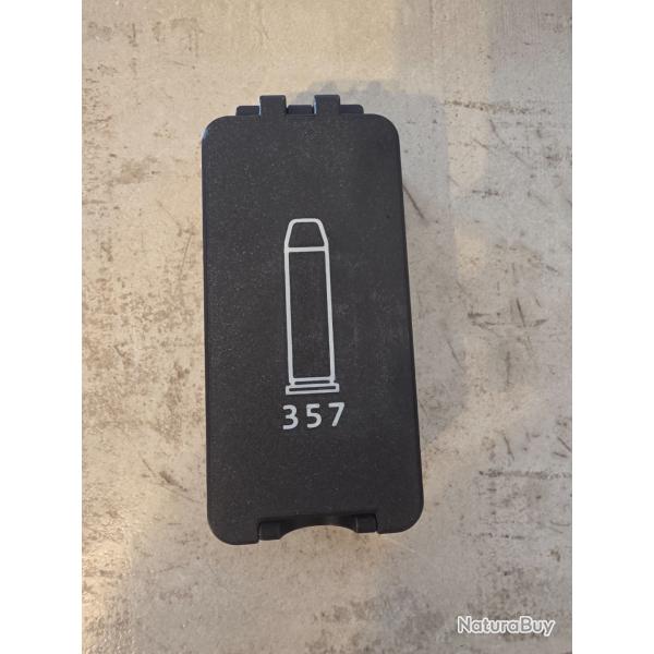 Boite pouvant contenir 50 munitions de calibre 357 Magnum