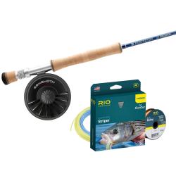 Pack premium REDINGTON Predator salt 9' soie 8 + REDINGTON Behemoth