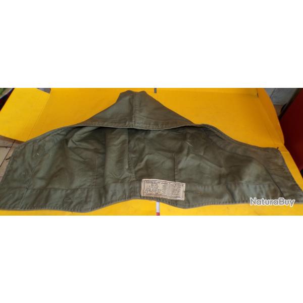 ARMEE AMERICAINE U.S :�CAPUCHE , HOOD FOR JACKET ,FIELD ,� M-1943 ,FABRICATION U.S.A  ,� TAILLE S (