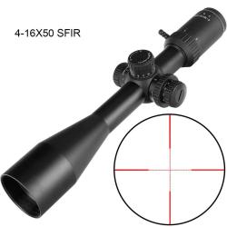 Lunette de tir et de chasse 4-16x50 SFIR avec colliers 11 ou 22 mm aux choix