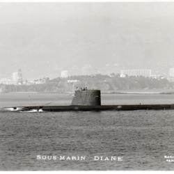 Carte Postale Sous-Marin Diane -N&deg;7913