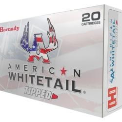 Munitions HORNADY cal.270win american whitetail tipped 130gr sst par 60