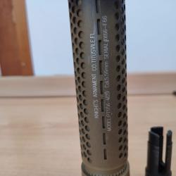 Knight's Armament silencieux 556 QDC (14mm -) - TAN - vissage anti horaire