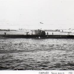 Carte postale sous-marin Orph&eacute;e 1931 -N&deg;7916