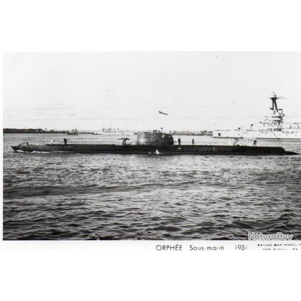 Carte postale sous-marin Orph�e 1931 -N�7916