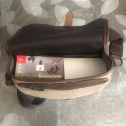 LIVRAISON OFFERTE 50 cartouches cal 12/70 36g + sacoche  a cartouche  neuf