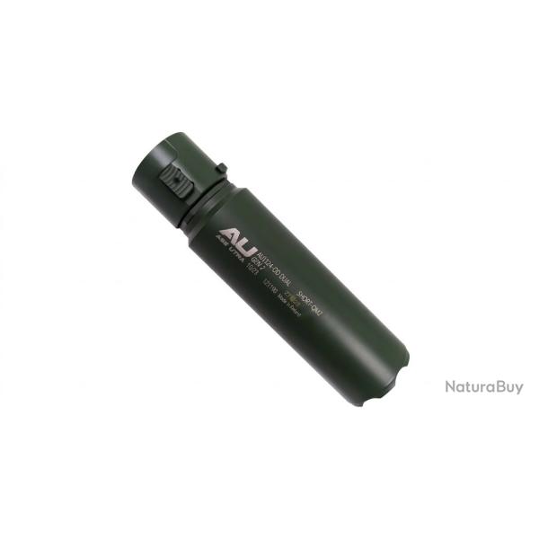 Silencieux Ase Utra Dual 556 Montage S-QM2 - Cal 5.56 - 223 - Cerakote OG Green