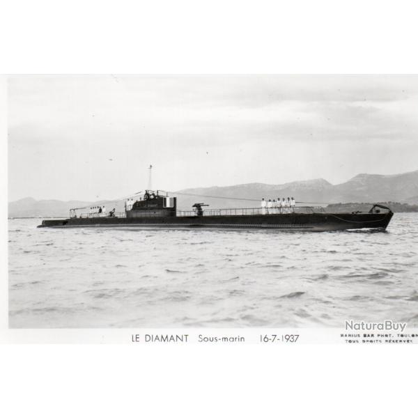 Carte postale sous-marin Le Diamant -N�7917