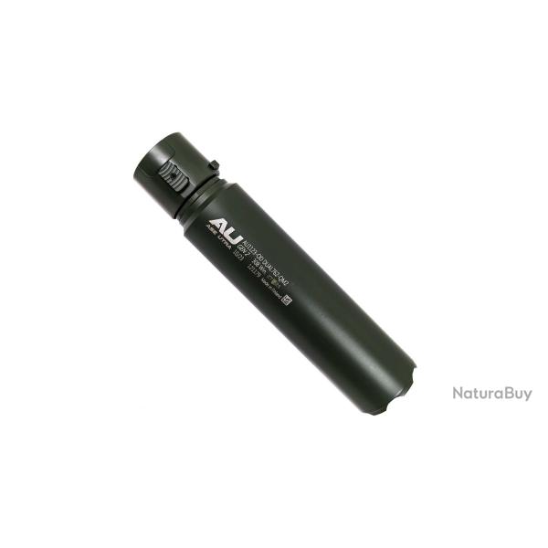 Silencieux Ase Utra Dual 762 Montage QM2 - Cal 7.62 / .30 - Cerakote  OD Green