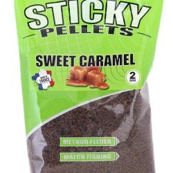 Sticky pellets FUN FISHING sweet caramel 2mm 650gr