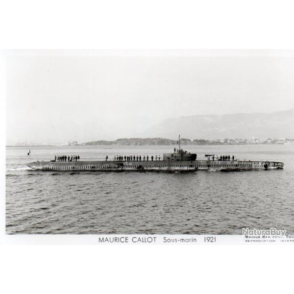 Carte postale Maurice Callot Sous-marin 1921 -N�7919