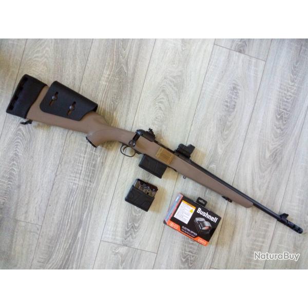 Carabine Savage Model 11 Scout avec point rouge Bushnell
