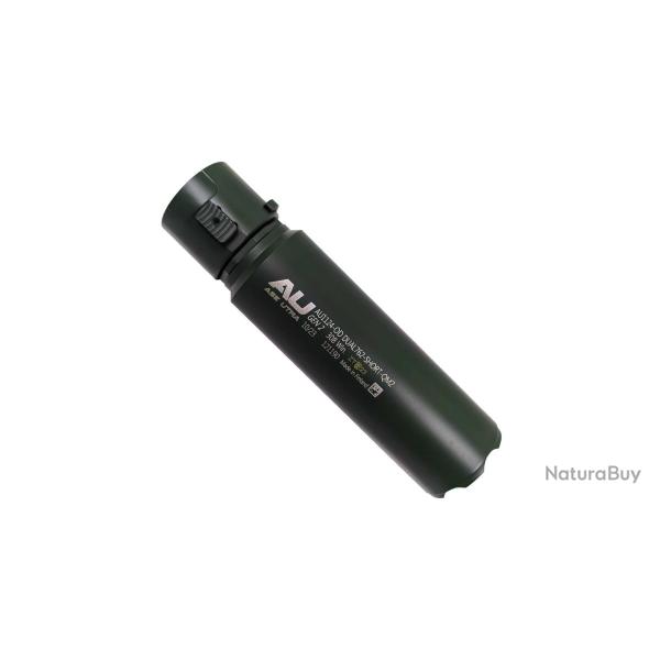 Silencieux Ase Utra Dual 762 Montage S-QM2 - Cal 7.62 / .30 - Cerakote OD Green